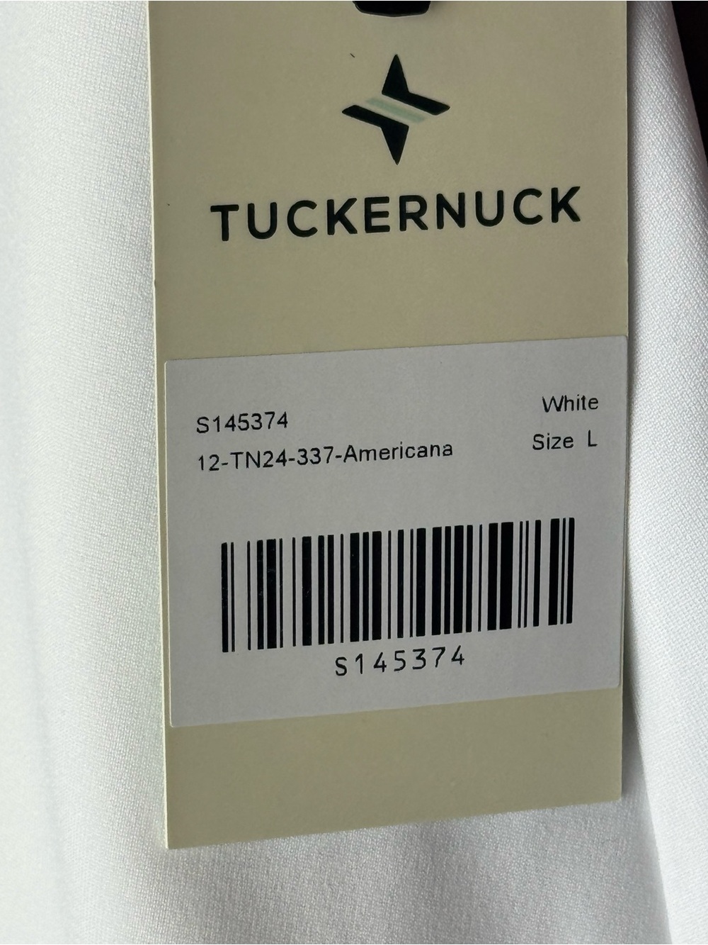 NWT Tuckernuck Americana Sport Skort White Red Blue L - Picture 8 of 11